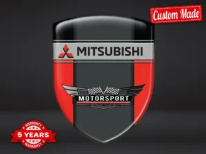 Mitsubishi Vinyle Auto Sur Mesure Résistants Limité Style